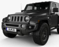Jeep Wrangler Project Kahn JC300 Chelsea Black Hawk 2ドア 2019 3Dモデル