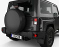 Jeep Wrangler Project Kahn JC300 Chelsea Black Hawk 2门 2019 3D模型