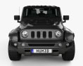 Jeep Wrangler Project Kahn JC300 Chelsea Black Hawk 2-Türer 2019 3D-Modell Vorderansicht