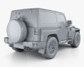 Jeep Wrangler Project Kahn JC300 Chelsea Black Hawk двухдверный 2019 3D модель