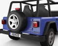 Jeep Wrangler TJ 2000 3D模型
