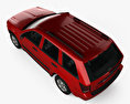 Jeep Grand Cherokee WK Laredo 2010 3D模型 顶视图