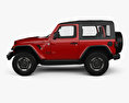 Jeep Wrangler Rubicon 2020 3d model side view