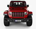 Jeep Wrangler Rubicon 2020 3d model front view