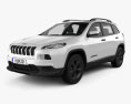 Jeep Cherokee Limited 2018 3D模型