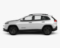 Jeep Cherokee Limited 2018 3D 모델  side view