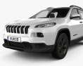 Jeep Cherokee Limited 2018 3D模型