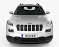 Jeep Cherokee Limited 2018 3D модель front view