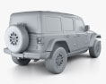 Jeep Wrangler 4-door Rubicon 2020 3d model
