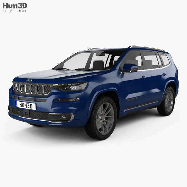 Jeep Commander Limited 2021 3D model