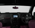 Jeep Wrangler Project Kahn JC300 Chelsea Black Hawk 4-door RHD with HQ interior 2019 3d model dashboard