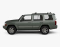Jeep Commander Limited with HQ interior 2010 3d model side view