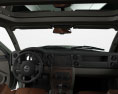 Jeep Commander Limited з детальним інтер'єром 2010 3D модель dashboard