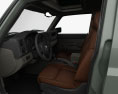 Jeep Commander Limited with HQ interior 2010 3d model seats