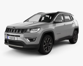 Jeep Compass Limited 2021 3D 모델 