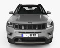 Jeep Compass Limited 2021 3d model front view