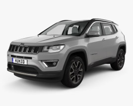 Jeep Compass Limited with HQ interior 2021 3D model