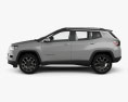 Jeep Compass Limited with HQ interior 2021 3d model side view