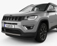 Jeep Compass Limited mit Innenraum 2021 3D-Modell