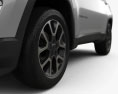 Jeep Compass Limited с детальным интерьером 2021 3D модель