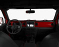 Jeep Gladiator Rubicon 인테리어 가 있는 2023 3D 모델  dashboard