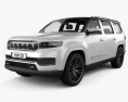 Jeep Grand Wagoneer concept 2023 3d model