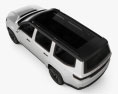 Jeep Grand Wagoneer concept 2023 3d model top view