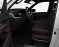 Jeep Grand Wagoneer з детальним інтер'єром 2023 3D модель seats