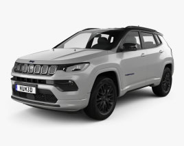 Jeep Compass S 4xe 2024 3D-Modell