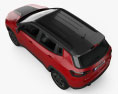 Jeep Compass Trailhawk 4xe 2024 3D 모델  top view