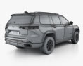 Jeep Grand Cherokee L Overland 2024 3D-Modell