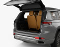Jeep Grand Cherokee L Summit con interni 2024 Modello 3D