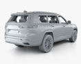 Jeep Grand Cherokee L Summit 인테리어 가 있는 2024 3D 모델 