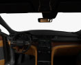 Jeep Grand Cherokee L Summit з детальним інтер'єром 2024 3D модель dashboard