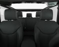 Jeep Wrangler Unlimited 5 portas com interior 2015 Modelo 3d