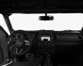 Jeep Wrangler Unlimited Sahara with HQ interior 2021 3d model dashboard