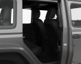 Jeep Wrangler Unlimited Sahara con interni 2021 Modello 3D