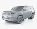 Jeep Grand Wagoneer Series III 2023 3D 모델  clay render