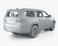Jeep Grand Wagoneer Series III с детальным интерьером 2023 3D модель
