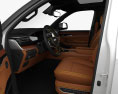 Jeep Grand Wagoneer Series III з детальним інтер'єром 2023 3D модель seats