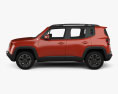 Jeep Renegade Trailhawk with HQ interior 2017 3d model side view
