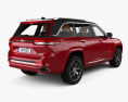 Jeep Grand Cherokee Summit Reserve con interni 2024 Modello 3D vista posteriore