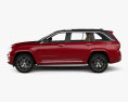 Jeep Grand Cherokee Summit Reserve with HQ interior 2024 3d model side view