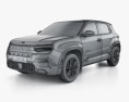 Jeep Avenger e 1st Edition 2024 3D модель wire render