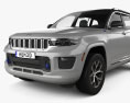 Jeep Grand Cherokee 4xe Overland 2024 3Dモデル