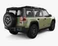 Jeep Recon 4xe 2024 3D-Modell Rückansicht