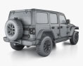 Jeep Wrangler Unlimited Rubicon X 4xe 2024 Modello 3D