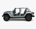Jeep Wrangler Unlimited Rubicon 392 2024 3D模型 侧视图