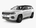 Jeep Commander Overland 2022 3D-Modell