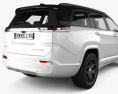 Jeep Commander Overland 2022 3D-Modell